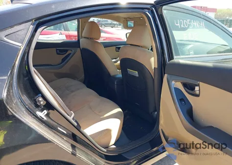 2013 Hyundai Elantra Gls from USA, damaged, VIN KMHDH4AE6DU928322